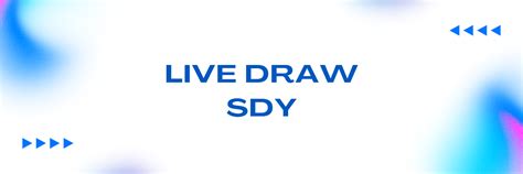 live sdy|live draw sdy.